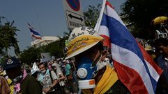 من الاحتجاجات في تايلند - ا ف ب