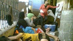لاجئون سوريون محتجزين في شرطة المنتزه - الاسكندرية - مصر