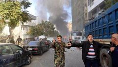 انفجار وسط بيروت-صورة خاصة بـ"عربي21"