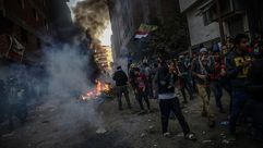 مصر  - القاهرة - ميدان الألف مسكن - مظاهرات - أسبوع الغضب 27-12-2013