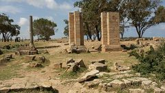 من آثار طلميثة في شرق ليبيا - أرشيفية