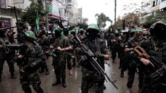 عرض عسكري لحركة حماس - 15- عرض عسكري لحركة حماس - الاناضول