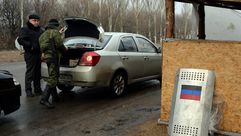 انفصاليون أوكران موالون لروسيا في دونيتسك - أ ف ب