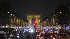 جادة الشانزليزيه الباريسية في 20 تشرين الثاني/نوفمبر 2014