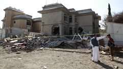 تفجير بيت السفير الإيراني في اليمن ـ أ ف ب