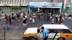 تفجير الحوثيين في صنعاء - أ ف ب