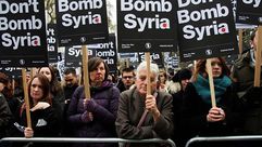 مظاهرات في بريطانيا ضد ضرب سوريا