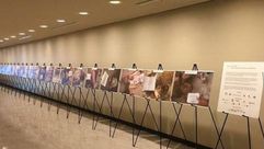 صور ضحايا التعذيب في سوريا - التي هربها قيصر - في الأمم المتحدة