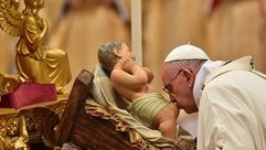 البابا فرنسيس بابا الفاتيكان عيد الميلاد عيد الفصح ـ أ ف ب