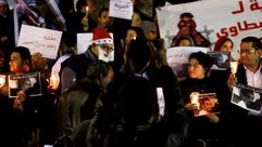 تظاهرة  في نقابة الصحفيين تضامنا مع الصحفيين المعتقلين - مصر - عربي21 (1)