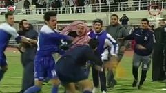 الاعتداء على حكم كرة القدم بالكويت- يوتيوب