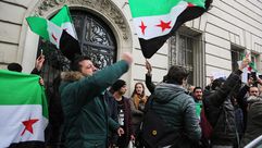 مظاهرة لأجل حلب باريس - الأناضول