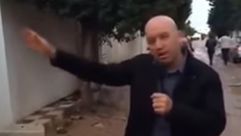 مراسل التلفزيون الاسرائيلي في صفاقس بتونس