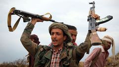 رجال القبائل اليمنيون من لجان المقاومة - أ ف ب