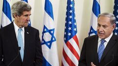 نتنياهو وكيري إسرائيل أمريكا