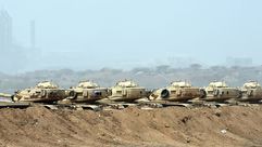 الجيش السعودي على حدود اليمن- جيتي
