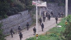جنود كوريا الجنوبية حدود- جيتي