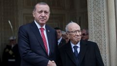 أردوغان تلقى دعوة من السبسي لزيارة تونس- الأناضول