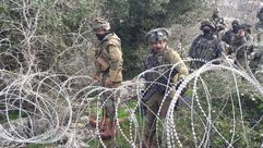 جنود الاحتلال على الحدود مع لبنان - الوطنية للإعلام