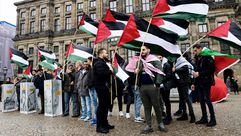 مظاهرة تضامن مع الشعب الفلسطيني في أمستردام- الأناضول