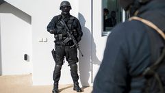المغرب شرطة مكافحة الارهاب جيتي