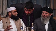 قيادات من طالبان في محادثات موسكو - جيتي