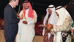 جورج بوش الأمير بندر بن سلطان بن عبد العزيز - جيتي