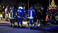 حادث ملهى ليلي- إدارة الإطفاء إيطاليا