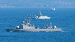 البحرية التركية  تركيا  سفينة  البحر المتوسط- جيتي