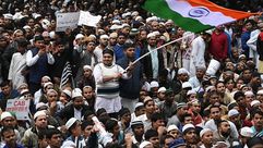 الهند احتجاجات في ولاية آسام على قانون الجنسية جيتي