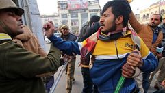 مظاهرات مسلمي الهند ضد قانون الجنسية - الأناضول