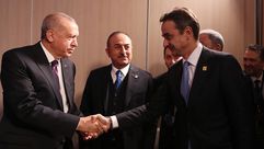 أردوغان  رئيس وزراء اليونان  اجتماع  لندن- الأناضول