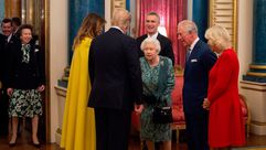 ملكة بريطانيا  الأميرة آن  ترامب استقبال لندن- جيتي