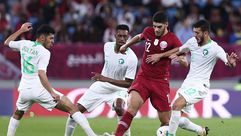 منتخب  السعودية  قطر  كأس الخليج  نصف النهائي- جيتي