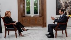 الاسد مقابلة مع محطة ايطالية الرئاسة السورية