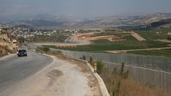 حدود  سياج  لبنان  الدول- جيتي