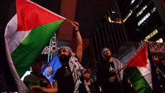تضامن مع فلسطين البرازيل- جيتي