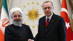 أردوغان وروحاني- الأناضول