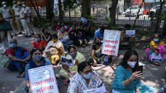 احتجاجات في الهند ضد الاغتصاب- جيتي