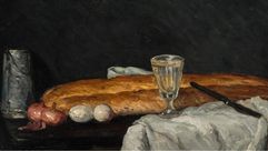 لوحة الخبز والبيض بول سيزان- متحف سيسيناتي