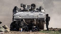 غلاف غزة اسرائيل جنود الاحتلال- الاناضول