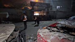 قصف مستشفى كمال عدوان - الصحفي انس الشريف