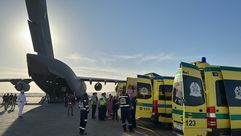 وصول مجموعة من جرحى قطاع غزة إلى الدوحة للعلاج- حساب لولوة الخاطر اكس
