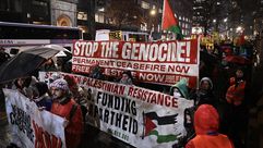 تظاهرات في أمريكا تطالب بوقف الحرب في غزة.. الأناضول