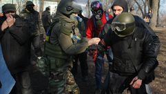الاحتجاجات في أوكرانيا نجم عنها قتلى واصابات - الأناضول