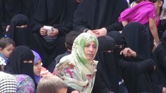 الناشطة توكل كرمان تشارك المتظاهرين بجمعة الثورة مسمترة - عربي21