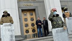 السيطرة على البرلمان الاوكراني - ا ف ب