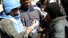 استئناف ادخال المساعدات إلى مخيم اليرموك بدمشق - aa_picture_20140221_1634830_web