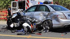 حادث سير عنيف في كاليفورنيا في ايار/مايو 2013