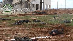 ريف حلب الشمالي - الملاح - قتلى للنظام السوري 17-2-2015